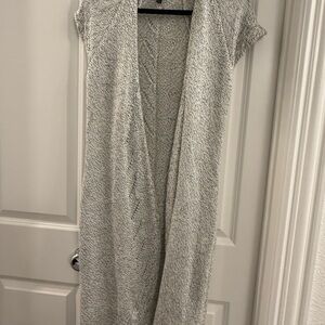 Soma Cream Long Knit Cardigan